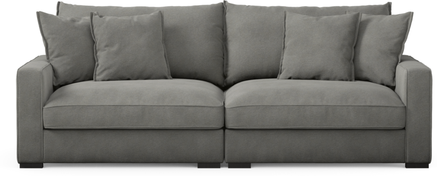 Rossi - 3-sits soffa - Grå