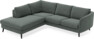 Madison - 2-sits soffa med divan vänster - Grå