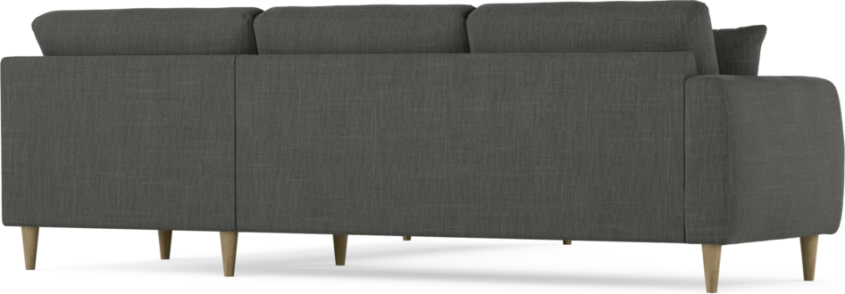 Eden - Hörnsoffa, 2,5+2,5-sits - Grå