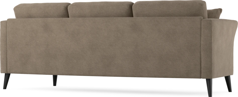 Eden - 3-sits soffa svängd - Brun