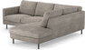Madison Lux - 2-sits soffa med divan höger - Beige