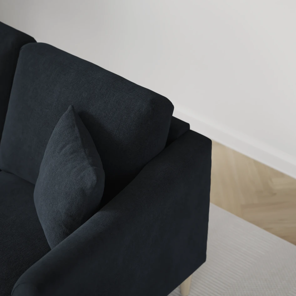 Eden - 2,5-sits soffa - Blå