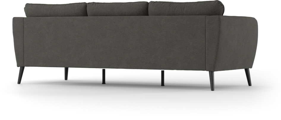 County - 3-sits soffa - Brun
