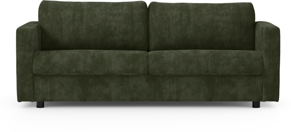 Lindö - Bäddsoffa 3-sits  - Grön