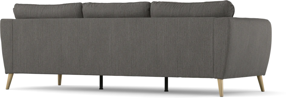 County - 3-sits soffa - Brun