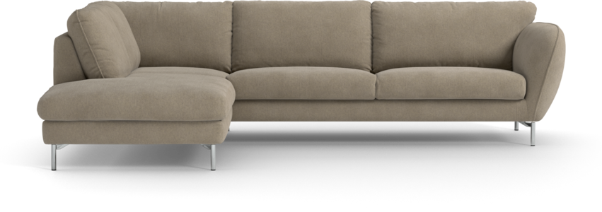 Madison - 3-sits soffa med divan vänster - Beige