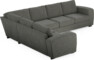 Friday - Hörnsoffa, 2+3-sits - Grå