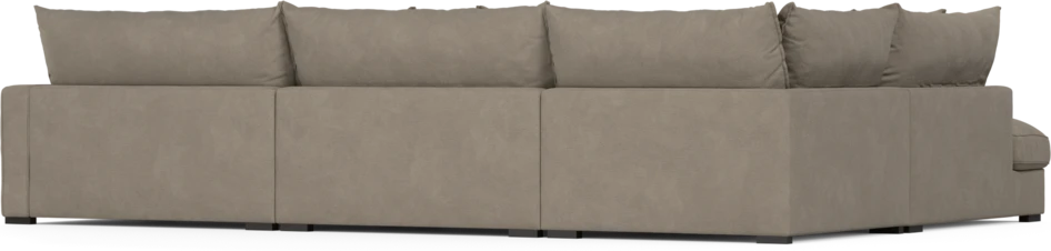 Rossi - 4-sits soffa med divan vänster - Beige