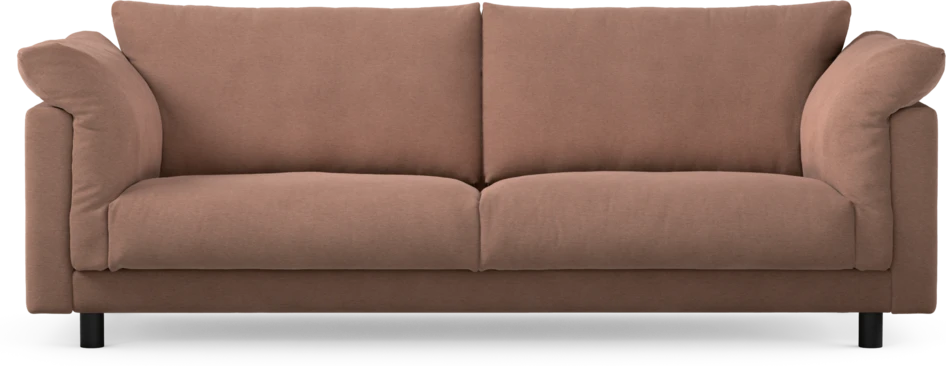 Cherrie - 3-sits soffa, fast klädsel - Rosa