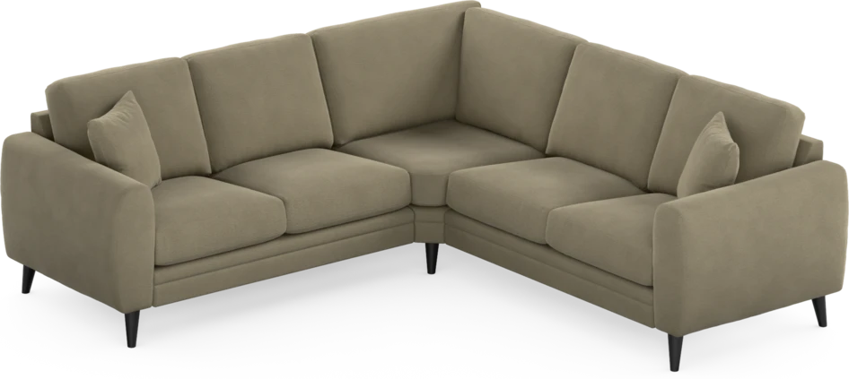 Eden - Hörnsoffa, 2+2-sits - Beige