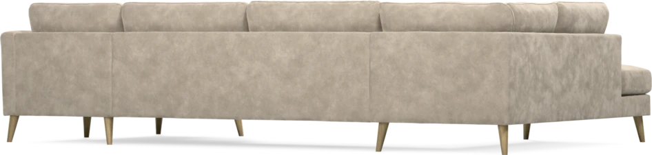 Bridge - 3-sits soffa med divan vänster och schäslong höger - Beige