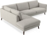 Madison - 3-sits soffa med divan vänster - Grå
