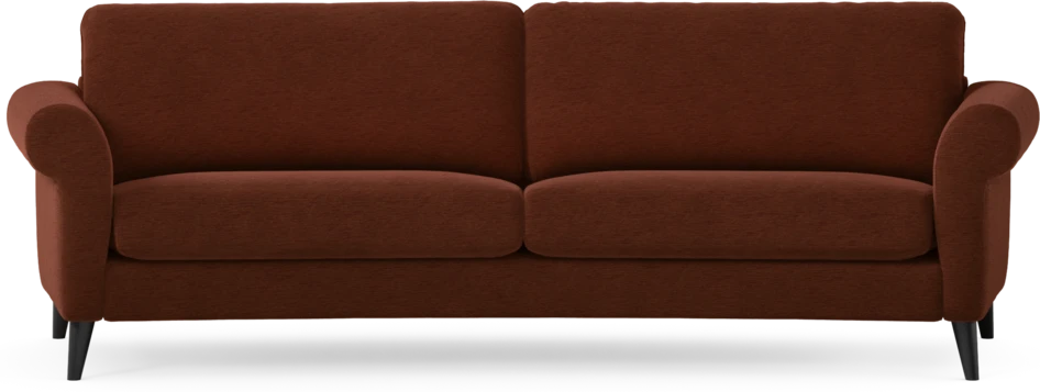 Bridge - 3-sits soffa svängd - Orange