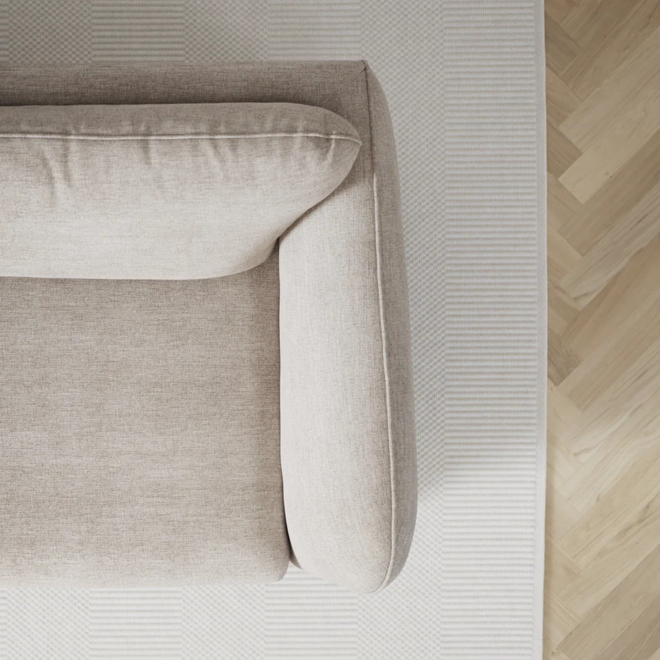 Madison - 2-sits soffa med divan vänster och schäslong höger - Beige