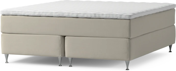 Delux Dream, Kontinentalsäng, dubbelsäng med bäddmadrass och sängben