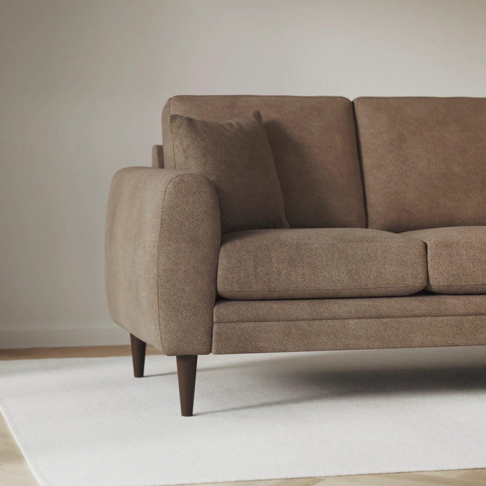 Eden - 2,5-sits soffa - Brun