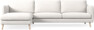 Madison Lux - 3-sits soffa med schäslong vänster - Beige