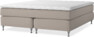 Delux Sense - Kontinentalsäng, dubbelsäng med bäddmadrass - Beige