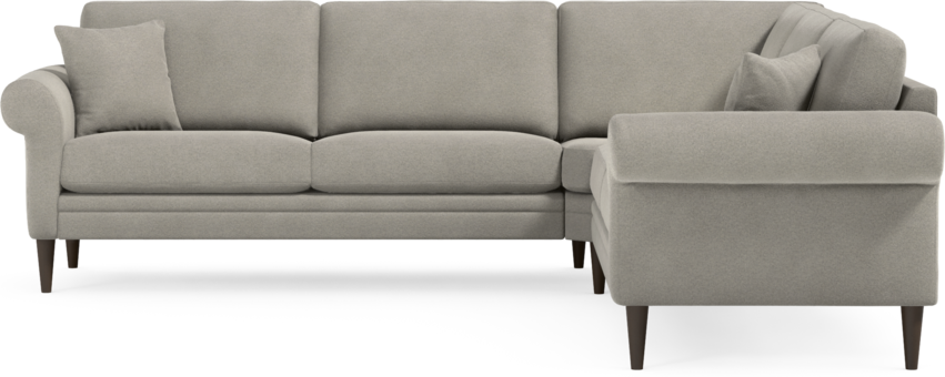 Eden - Hörnsoffa, 2,5+2,5-sits - Grå