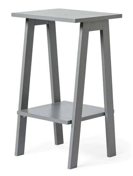 Nilla - Sängbord, B 40, H 70 cm - Grå