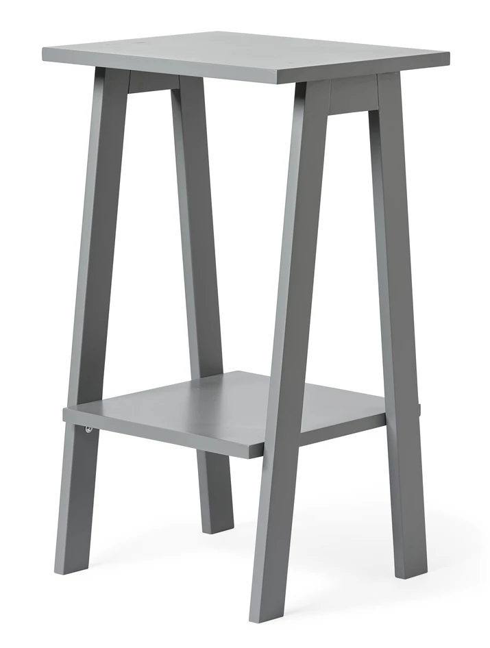 Nilla - Sängbord, B 40, H 70 cm - Grå