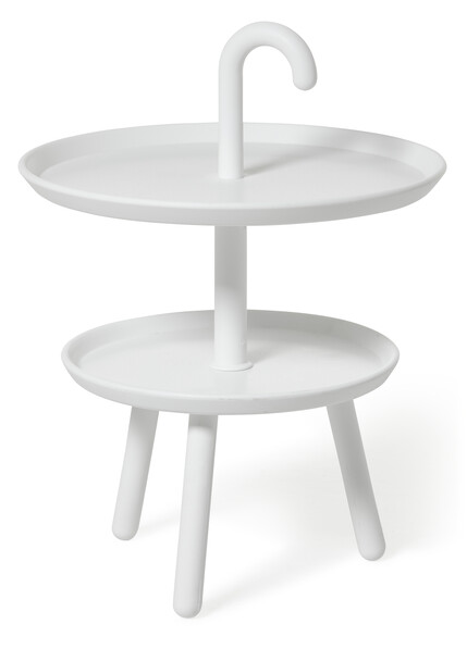 Alassio - Utebord, Ø 41 cm - Vit