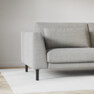 Willow - 3-sits soffa med divan vänster, fast klädsel - Grå