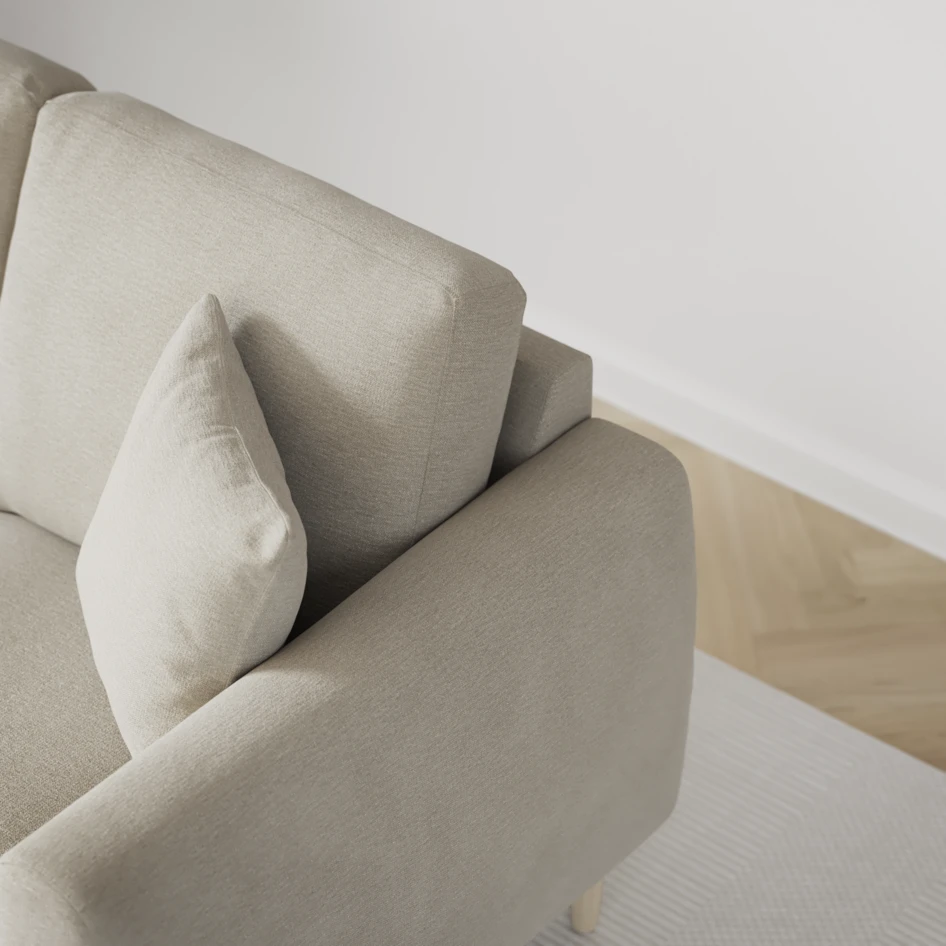 Eden - 2-sits soffa - Brun