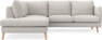 Madison - 2-sits soffa med divan vänster - Grå