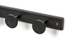 Holly - Kroklist, B 40,5 cm - Svart