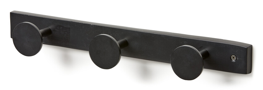 Holly - Kroklist, B 40,5 cm - Svart