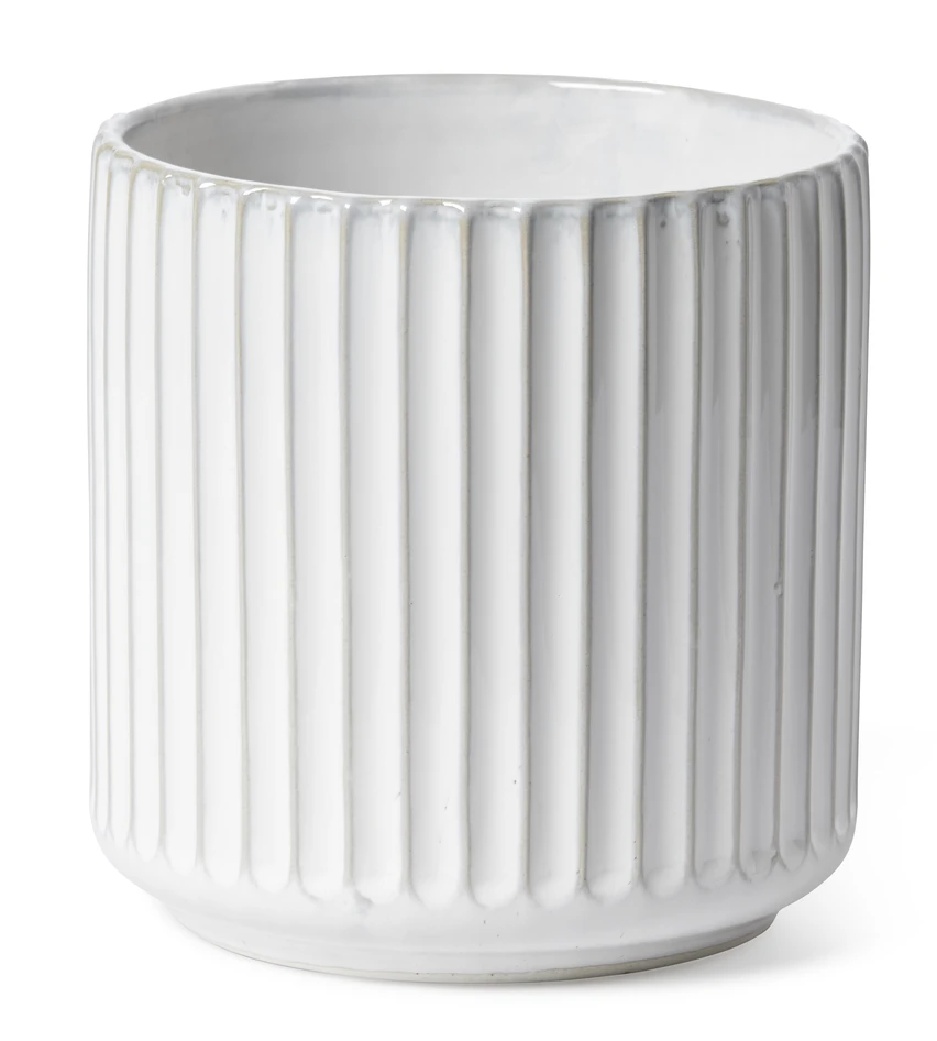 Fanny - Kruka, Ø 20, H 20,5 cm - Vit