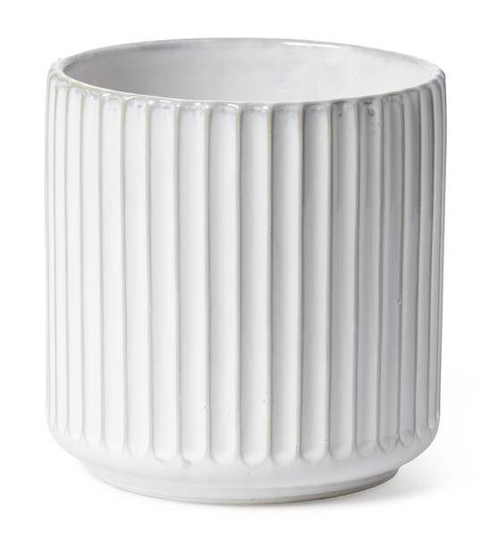 Fanny - Kruka, Ø 20, H 20,5 cm - Vit