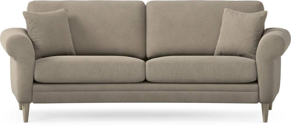 Eden - 2,5-sits soffa svängd - Beige
