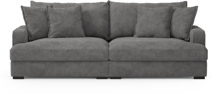 Rossi - 3-sits soffa - Grå