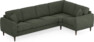 Eden - Hörnsoffa, 3+1-sits - Grön