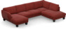 Madison Lux - 2-sits soffa med schäslong vänster och divan höger - Rosa