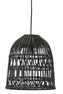 Knute - Utelampskärm, H33 Ø30 cm - Svart