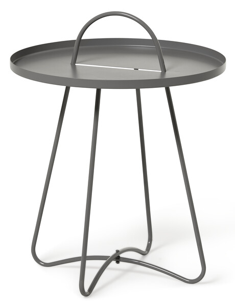Pronto - Utebord, Ø 45 cm - Grå