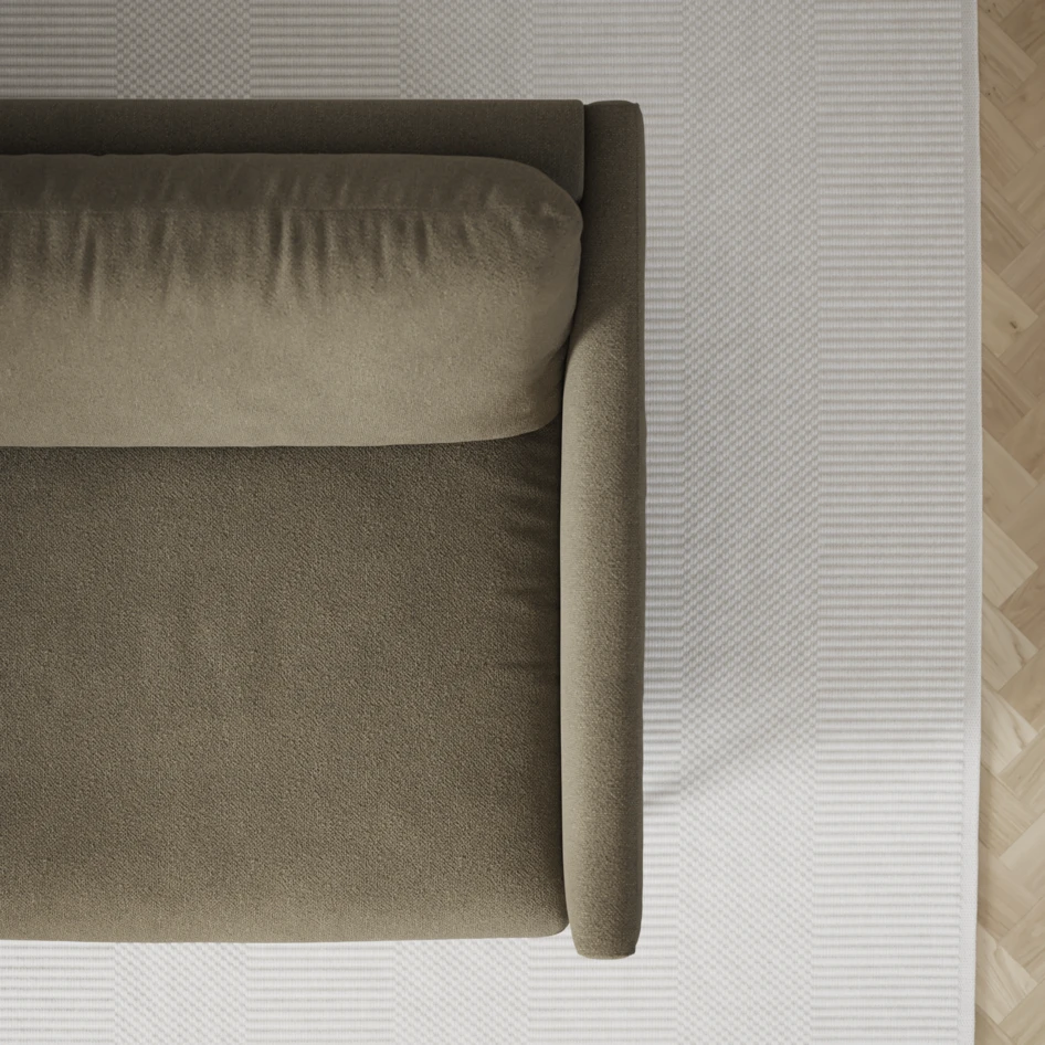 Madison Lux - Hörnsoffa 2+3-sits, hörn 1 - Brun