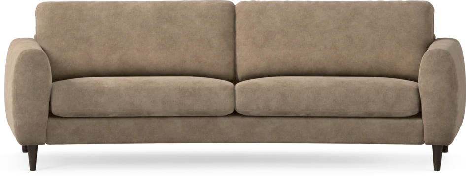 Bridge - 3-sits soffa svängd - Beige