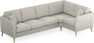 Eden - Hörnsoffa, 3+1-sits - Grå