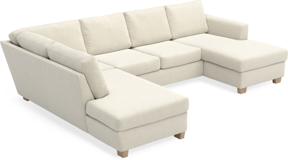 Friday - 3-sits soffa med divan vänster och schäslong höger - Beige