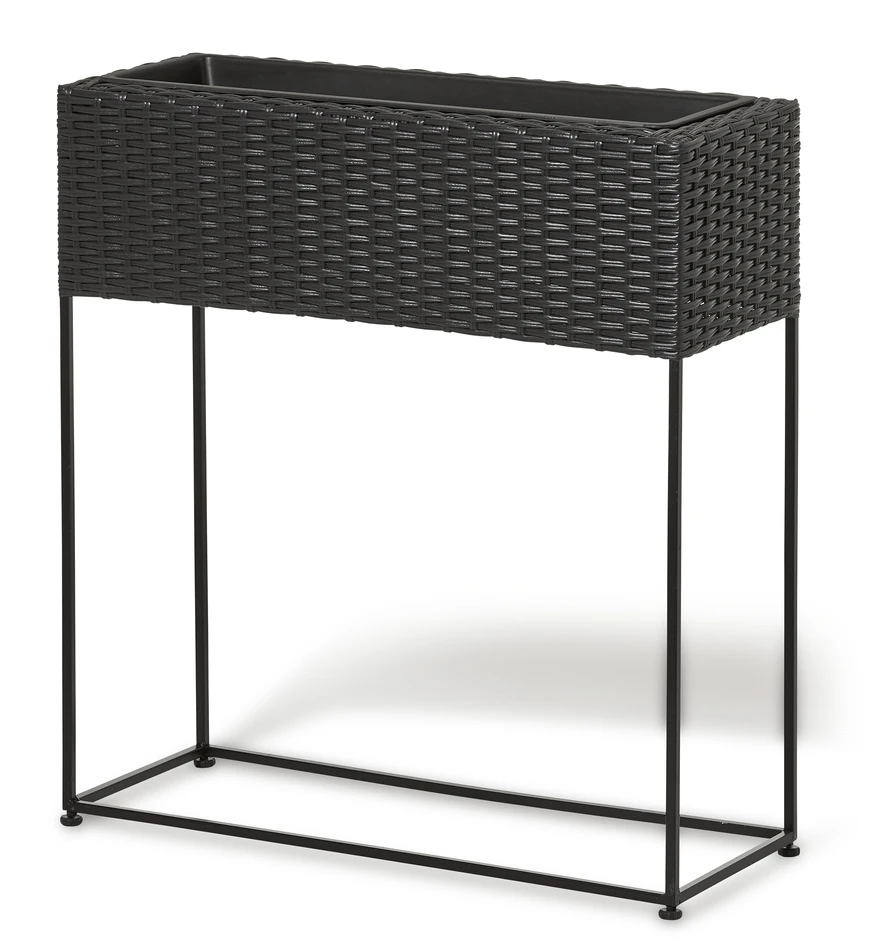 Daylia - Blombord, H 70 cm - Svart