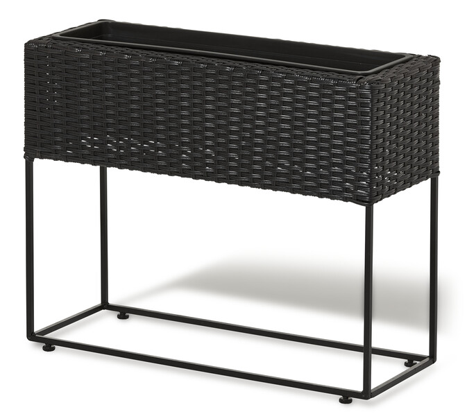 Daylia - Blombord, H 52 cm - Svart