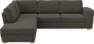 Friday - 2,5-sits soffa med divan vänster - Grå