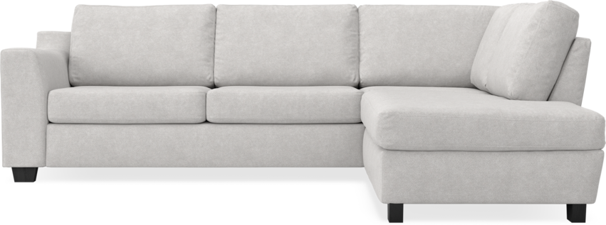 Friday - 2,5-sits soffa med divan höger - Grå