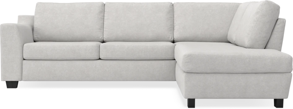 Friday - 2,5-sits soffa med divan höger - Grå