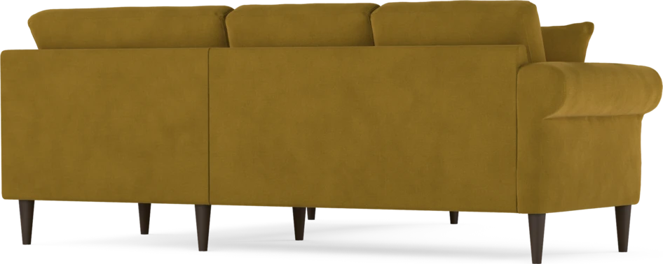 Eden - Hörnsoffa, 2+2-sits - Gul