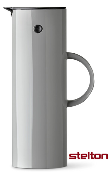 Stelton - Termoskanna, H 31 Ø 13,5 cm, 1 liter - Grå